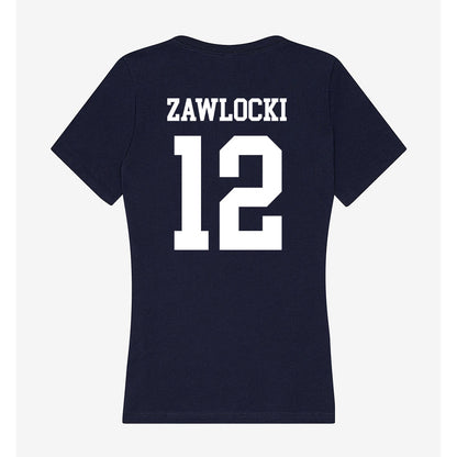 Jackson State - NCAA Women's Soccer : Jamari Zawlocki - Women's V-Neck T-Shirt-1