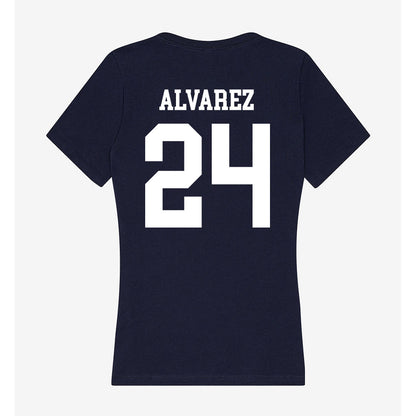 Jackson State - NCAA Baseball : Ledy Alvarez - Women's V-Neck T-Shirt-1