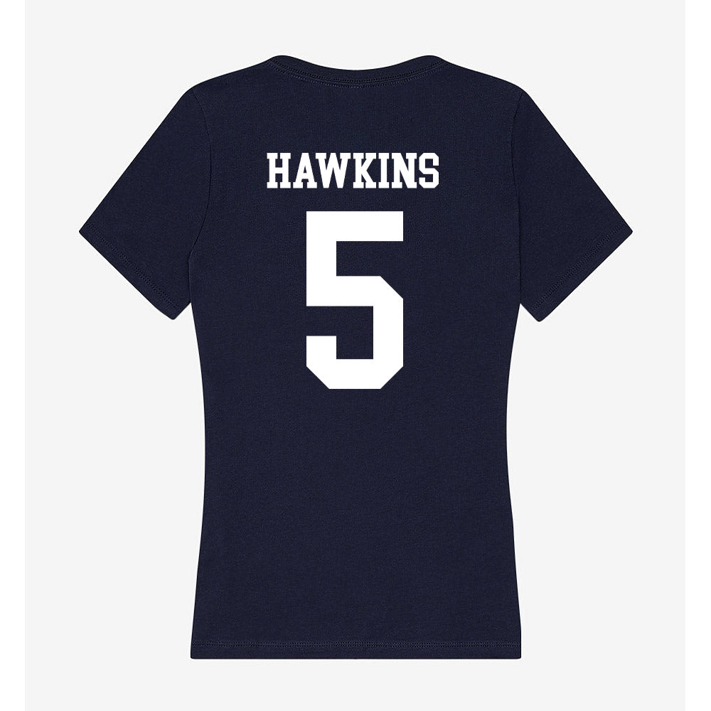 Jackson State - NCAA Football : Shamar Hawkins - Women's V-Neck T-Shirt-1