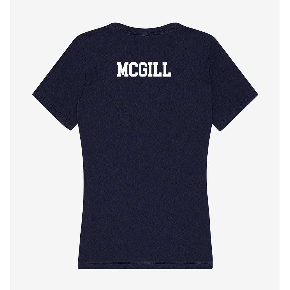 Jackson State - NCAA Women's Track & Field : Madyson McGill - Women's V-Neck T-Shirt-1
