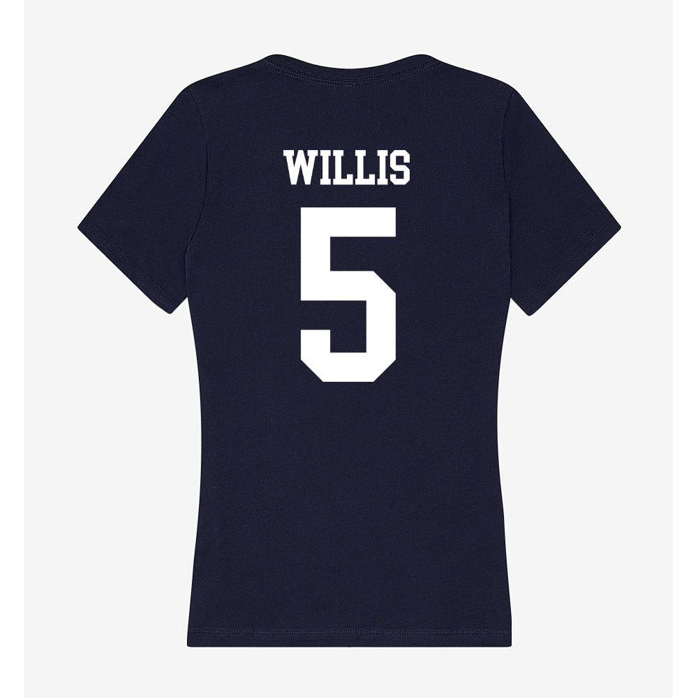 Jackson State - NCAA Softball : Gabrielle Willis - Women's V-Neck T-Shirt-1