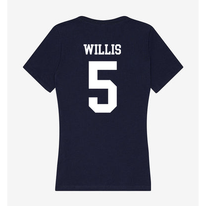 Jackson State - NCAA Softball : Gabrielle Willis - Women's V-Neck T-Shirt-1