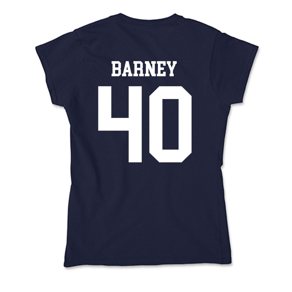 Jackson State - NCAA Football : Braxton Barney - Soft Style Women’s T-Shirt-1