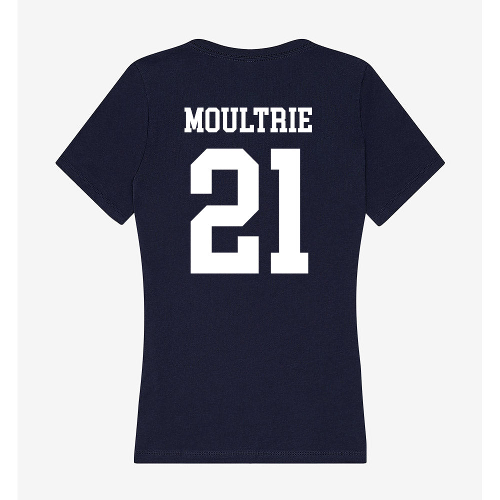 Jackson State - NCAA Football : Desmond Moultrie - Women's V-Neck T-Shirt-1