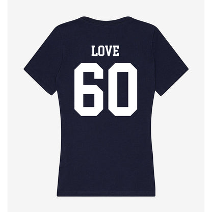 Jackson State - NCAA Football : Devin Love - Women's V-Neck T-Shirt-1