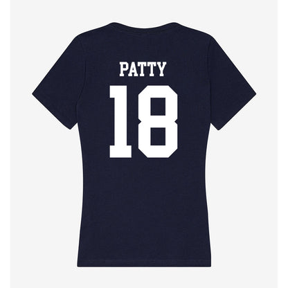 Jackson State - NCAA Baseball : Tyshon Patty - Women's V-Neck T-Shirt-1