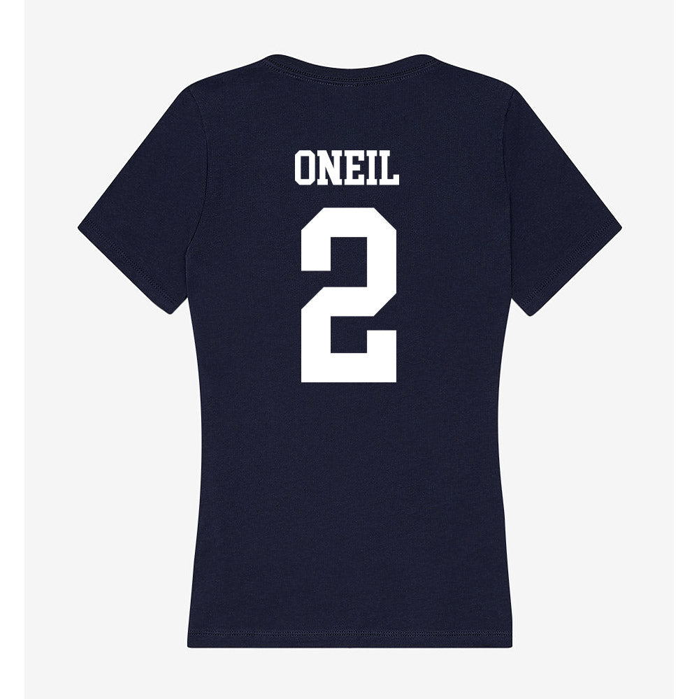 Jackson State - NCAA Women's Basketball : Camryn ONeil - Women's V-Neck T-Shirt-1