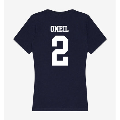 Jackson State - NCAA Women's Basketball : Camryn ONeil - Women's V-Neck T-Shirt-1