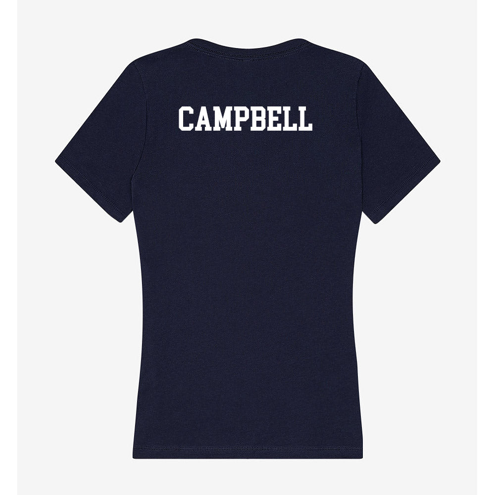 Jackson State - NCAA Men's Track & Field : Fabian Campbell - Women's V-Neck T-Shirt-1