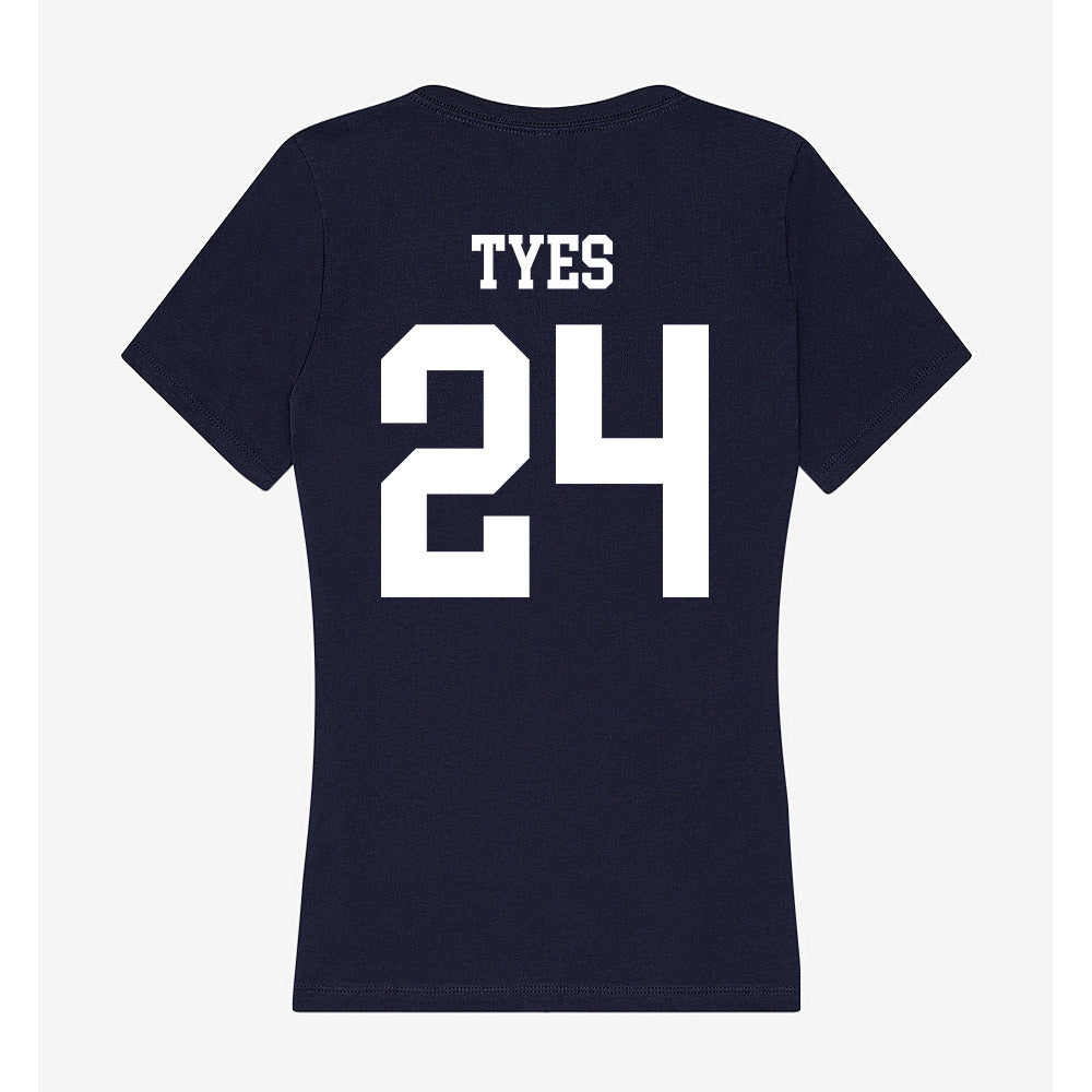 Jackson State - NCAA Softball : Sommer Tyes - Women's V-Neck T-Shirt-1