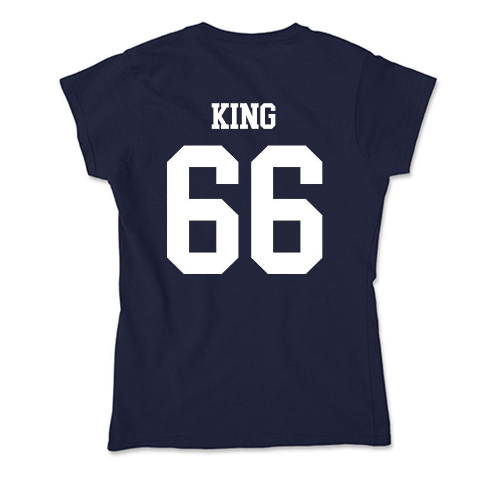 Jackson State - NCAA Football : Jackson King - Soft Style Women’s T-Shirt-1