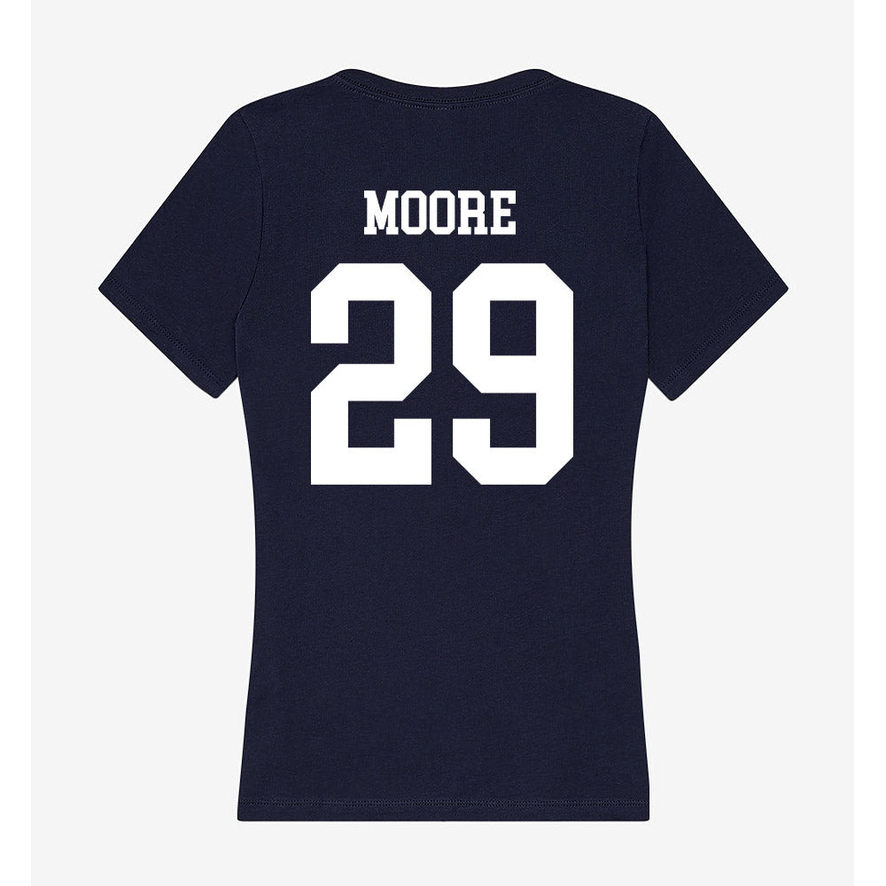 Jackson State - NCAA Women's Soccer : Jaelyn Moore - Women's V-Neck T-Shirt-1