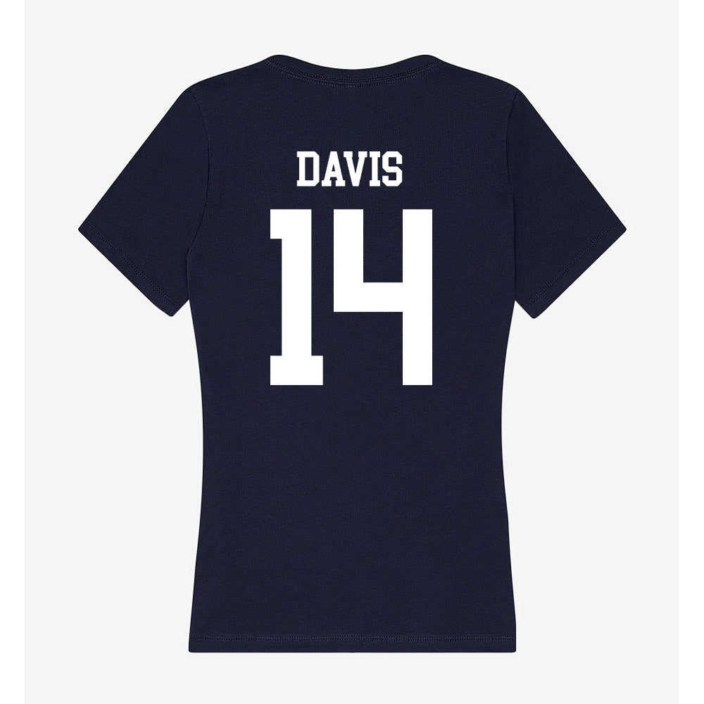 Jackson State - NCAA Women's Volleyball : Ryleigh Davis - Women's V-Neck T-Shirt-1
