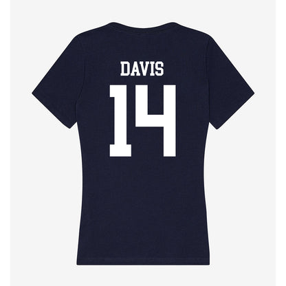 Jackson State - NCAA Women's Volleyball : Ryleigh Davis - Women's V-Neck T-Shirt-1