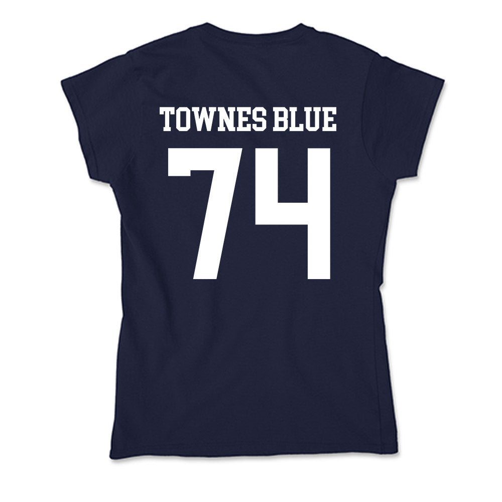 Jackson State - NCAA Football : DAndre Townes Blue - Soft Style Women’s T-Shirt-1