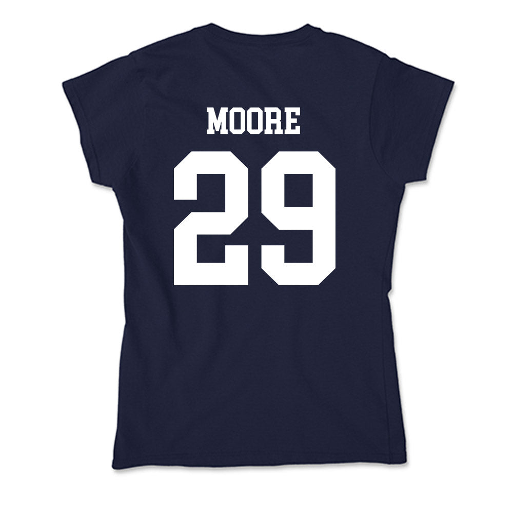 Jackson State - NCAA Women's Soccer : Jaelyn Moore - Soft Style Women’s T-Shirt-1