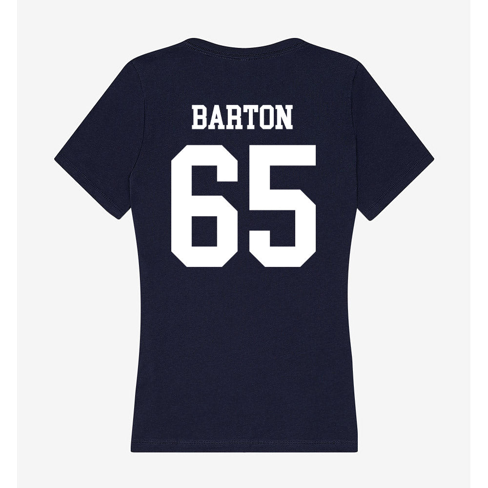 Jackson State - NCAA Football : Mason Barton - Women's V-Neck T-Shirt-1