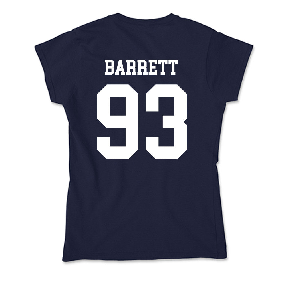 Jackson State - NCAA Football : Zalan Barrett - Soft Style Women’s T-Shirt-1