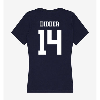 Jackson State - NCAA Baseball : Nkosi Didder - Women's V-Neck T-Shirt-1