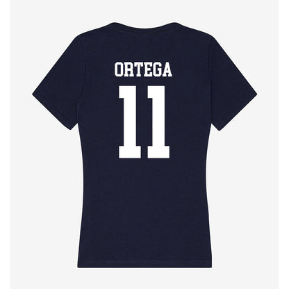 Jackson State - NCAA Women's Soccer : Mia Ortega - Women's V-Neck T-Shirt-1