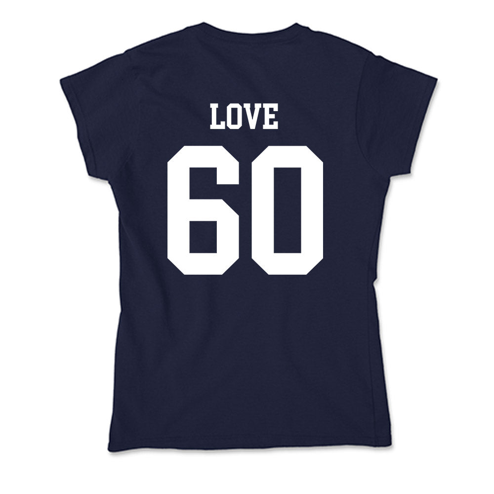 Jackson State - NCAA Football : Devin Love - Soft Style Women’s T-Shirt-1