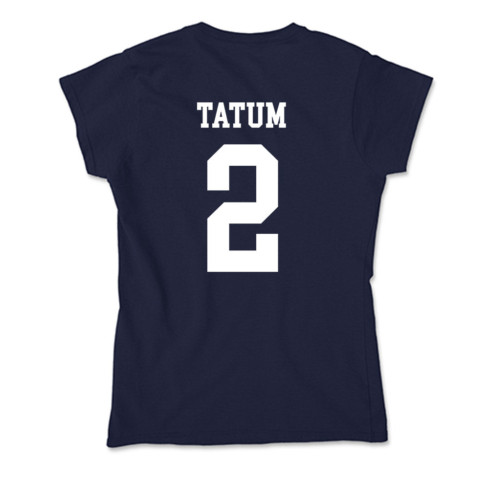 Jackson State - NCAA Men's Basketball : Jalen Tatum - Soft Style Women’s T-Shirt-1