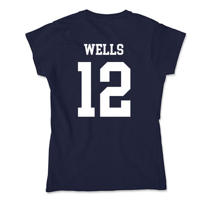 Jackson State - NCAA Baseball : DeVante' Wells - Soft Style Women’s T-Shirt-1