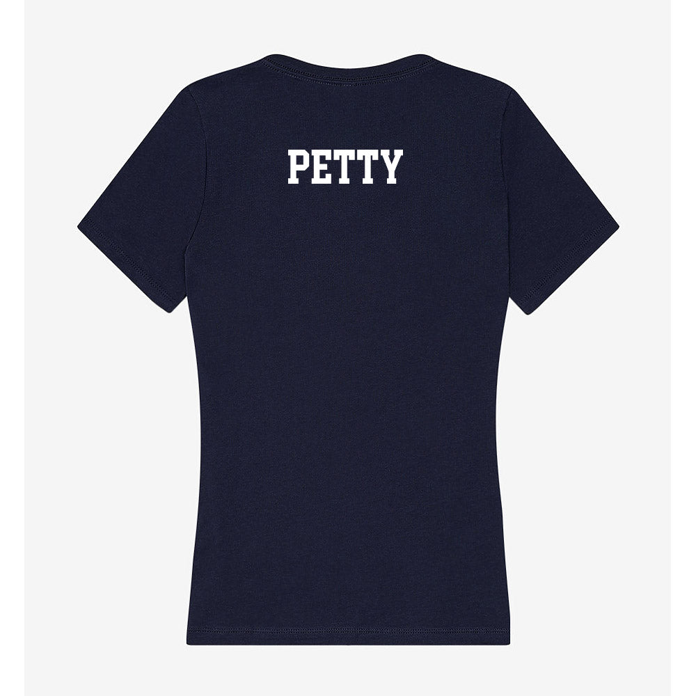 Jackson State - NCAA Women's Cross Country : Jordyn Petty - Women's V-Neck T-Shirt-1