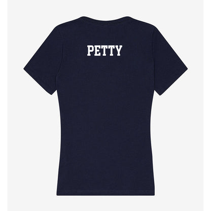 Jackson State - NCAA Women's Cross Country : Jordyn Petty - Women's V-Neck T-Shirt-1