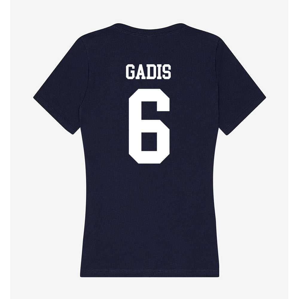 Jackson State - NCAA Women's Volleyball : Naija Gadis - Women's V-Neck T-Shirt-1