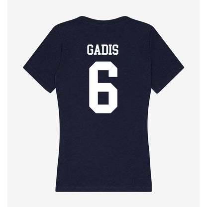 Jackson State - NCAA Women's Volleyball : Naija Gadis - Women's V-Neck T-Shirt-1