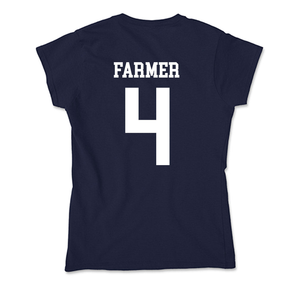Jackson State - NCAA Women's Soccer : Kianah Farmer - Soft Style Women’s T-Shirt-1