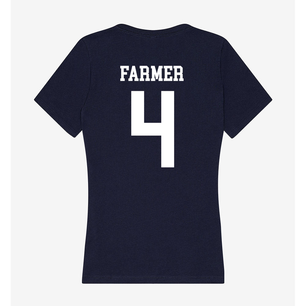 Jackson State - NCAA Women's Soccer : Kianah Farmer - Women's V-Neck T-Shirt-1
