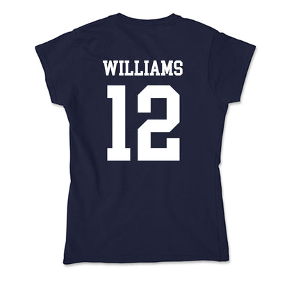 Jackson State - NCAA Men's Basketball : Delyle Williams - Soft Style Women’s T-Shirt-1