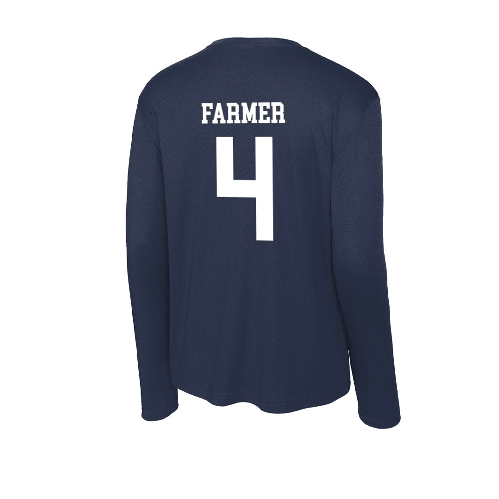 Jackson State - NCAA Women's Soccer : Kianah Farmer - Activewear Long Sleeve T-Shirt-1