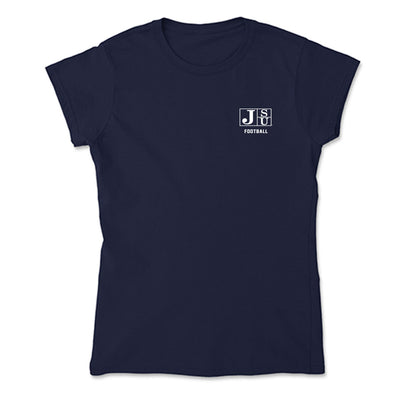 Jackson State - NCAA Football : Braxton Barney - Soft Style Women’s T-Shirt-0