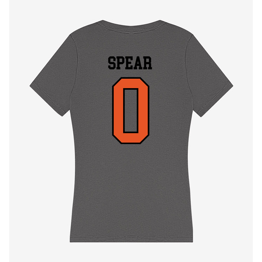 Pacific - NCAA Baseball : Colin Spear - Women's V-Neck T-Shirt-1