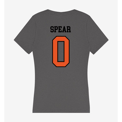 Pacific - NCAA Baseball : Colin Spear - Women's V-Neck T-Shirt-1