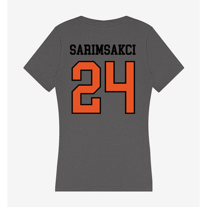 Pacific - NCAA Women's Water Polo : Lucia Sarimsakci - Women's V-Neck T-Shirt-1