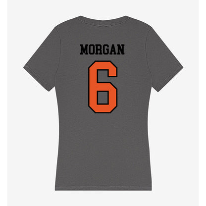 Pacific - NCAA Women's Water Polo : Chloe Morgan - Women's V-Neck T-Shirt-1