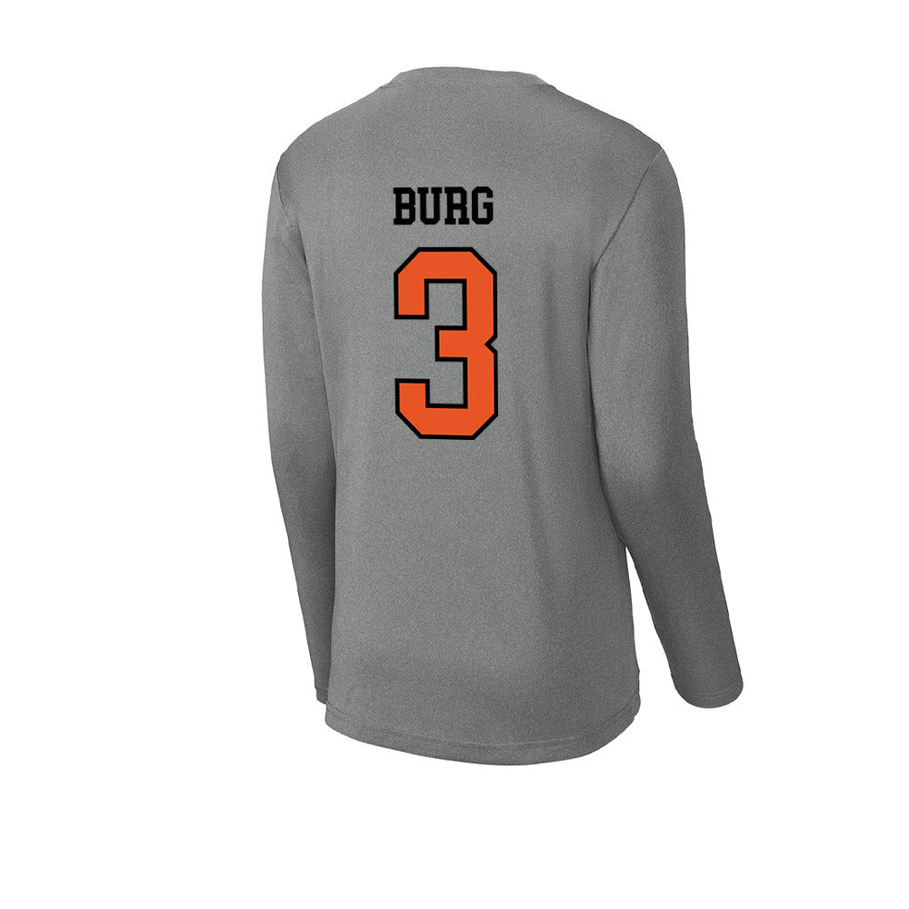 Pacific - NCAA Women's Basketball : Hannah Burg - Activewear Long Sleeve T-Shirt-1