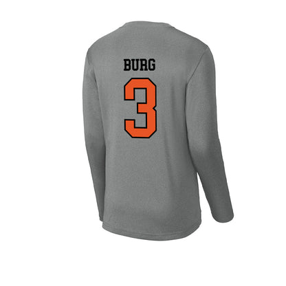 Pacific - NCAA Women's Basketball : Hannah Burg - Activewear Long Sleeve T-Shirt-1