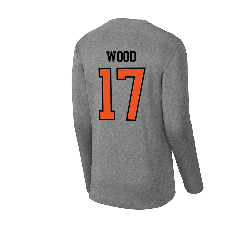 Pacific - NCAA Baseball : Jarryd Wood - Activewear Long Sleeve T-Shirt-1