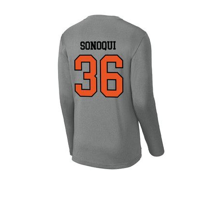 Pacific - NCAA Baseball : Cade Sonoqui - Activewear Long Sleeve T-Shirt-1