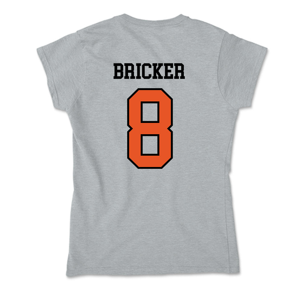 Pacific - NCAA Softball : Amanda Bricker - Soft Style Women’s T-Shirt-1