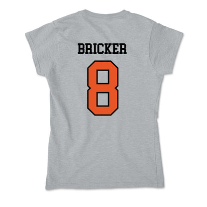 Pacific - NCAA Softball : Amanda Bricker - Soft Style Women’s T-Shirt-1