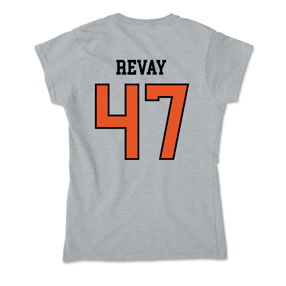 Pacific - NCAA Baseball : Carson Revay - Soft Style Women’s T-Shirt-1
