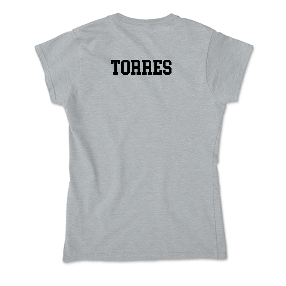 Pacific - NCAA Women's Swimming & Diving : Patty Torres - Soft Style Women’s T-Shirt-1