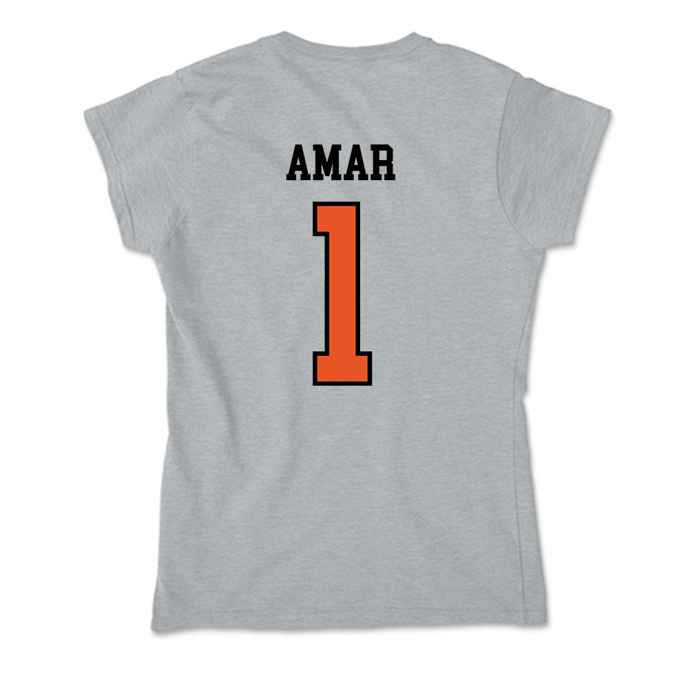 Pacific - NCAA Men's Tennis : Ran Amar - Soft Style Women’s T-Shirt-1