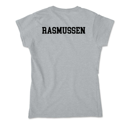 Pacific - NCAA Men's Swimming & Diving : Nathan Rasmussen - Soft Style Women’s T-Shirt-1